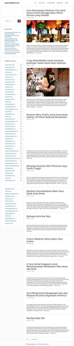 Screenshot exposedigest.com