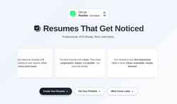 Screenshot careerresume.tech