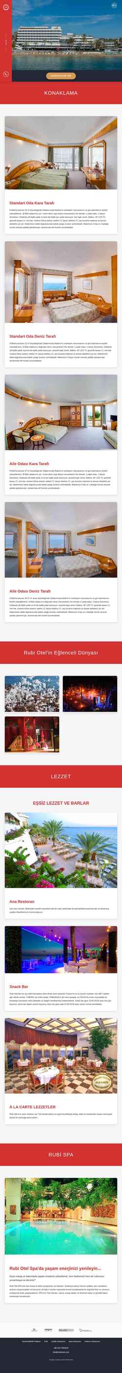 Снимак екрана rubihotel.com
