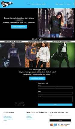 Screenshot quickertees.com
