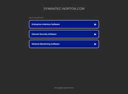Snimka zaslona symantec-norton.com