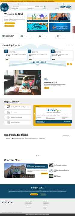 Zrzut ekranu jcls.org