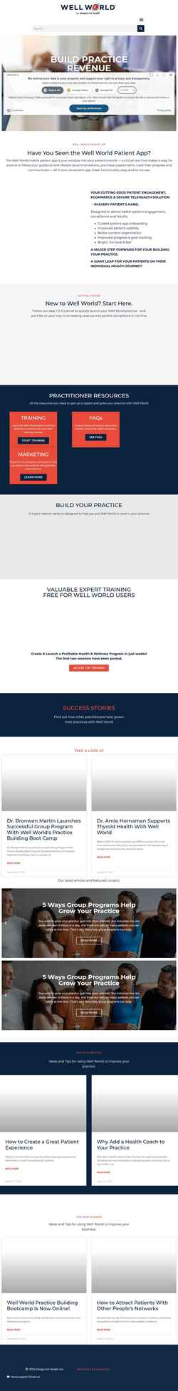 Екранна снимка wellworld.io
