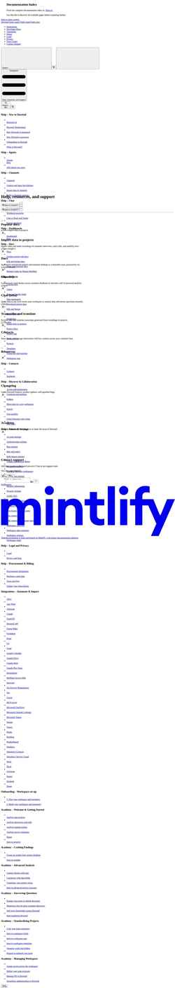 Screenshot docs.dovetail.com