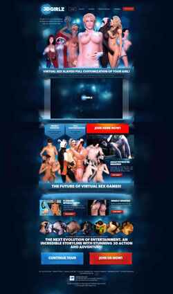 Screenshot 3dgirlz.com