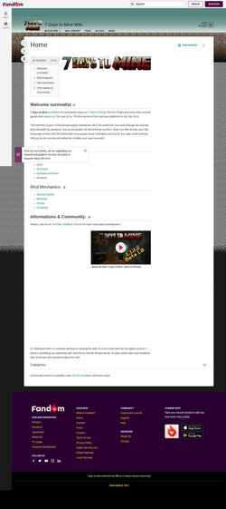 Ekran görüntüsü 7-days-to-mine-mod.fandom.com