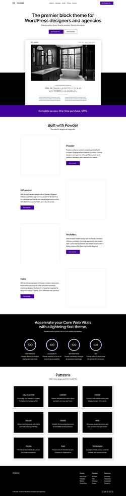 Screenshot powder.design