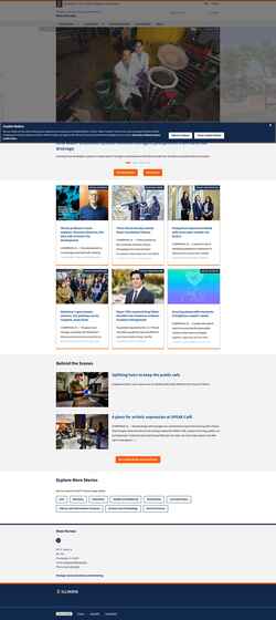 Skærmbillede news.illinois.edu