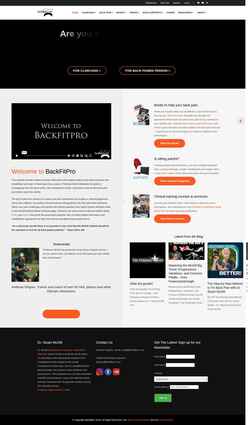 Screenshot www.backfitpro.com
