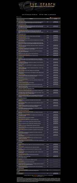Captura de pantalla eve-search.com