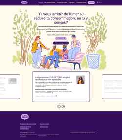 Screenshot mapausefumee.ca