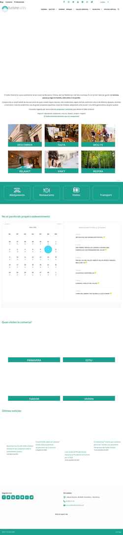 Screenshot turismevalles.com