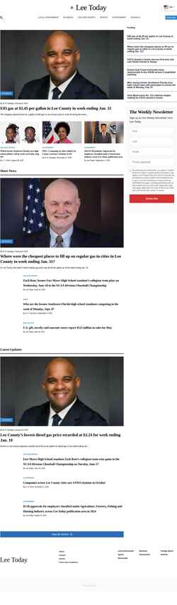 Screenshot leetoday.com