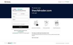 Snímka obrazovky thecfdtrader.com