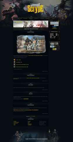 Captura de pantalla www.scryde.eu