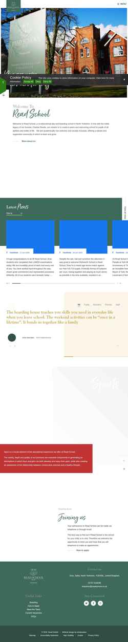 Снимак екрана www.readschool.co.uk