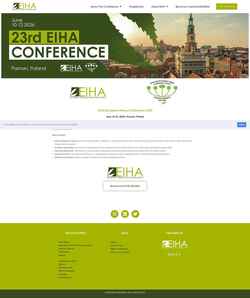 Screenshot eiha-conference.org