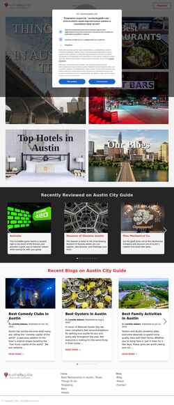 截屏 austincityguide.com