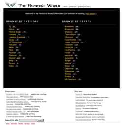 Скриншот the-hardcore.org