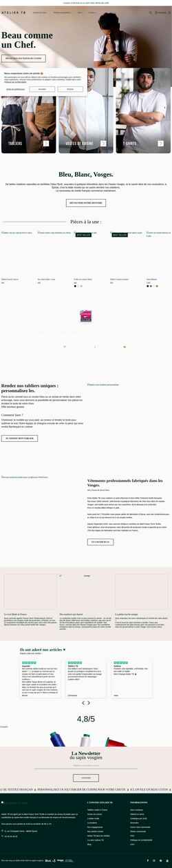 Screenshot ateliertb.com