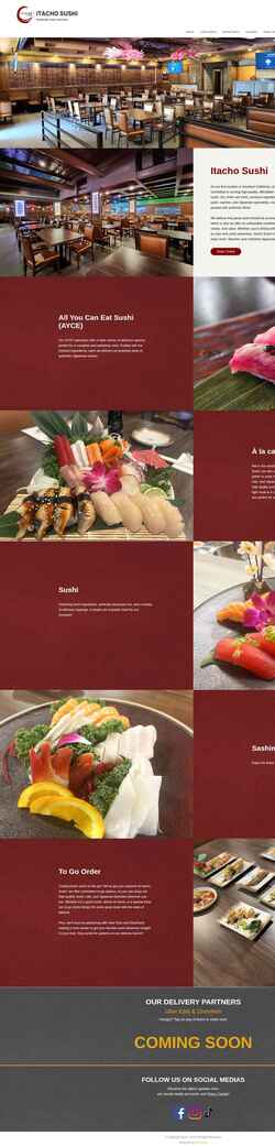 Снимак екрана www.itachosushi.us