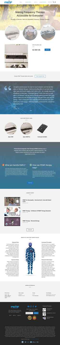 Screenshot www.pemfsupply.com