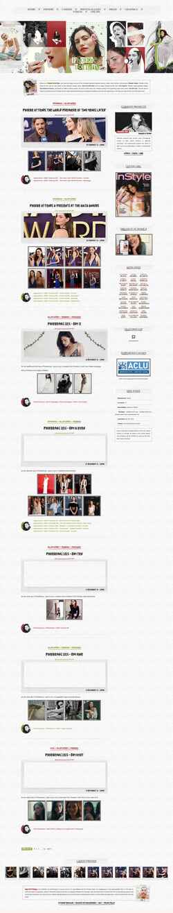 Schermata phoebe-tonkin.org