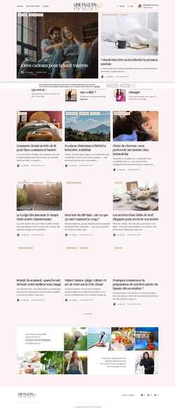 Screenshot unefilleenprovence.com