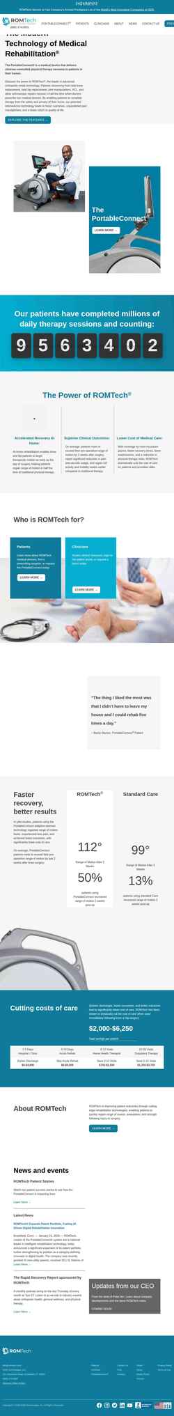Screenshot romtech.com