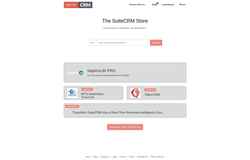 Zrzut ekranu store.suitecrm.com