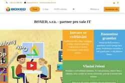 Snímek obrazovky portal.boxed.cz