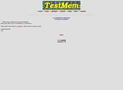 Snímek obrazovky testmem.tz.ru
