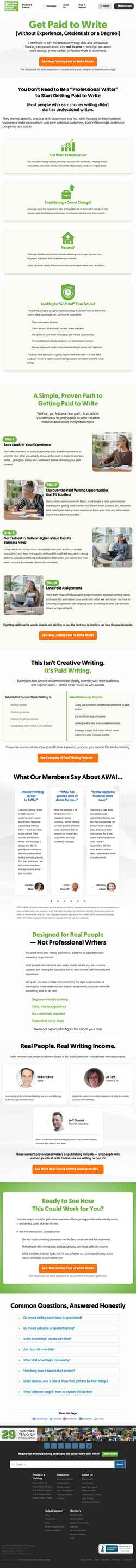Screenshot www.awai.com