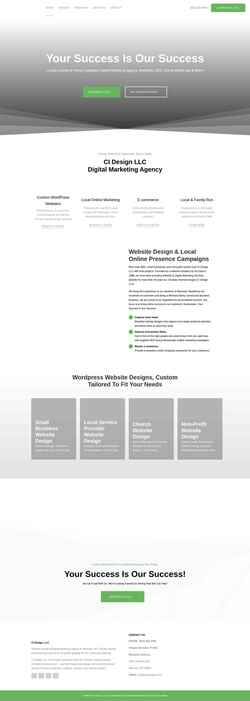 Screenshot cidesignllc.com