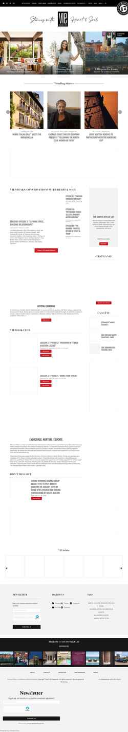 Screenshot viemagazine.com