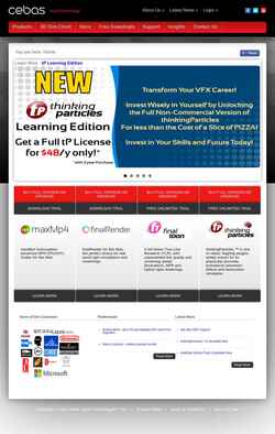 Screenshot cebas.com