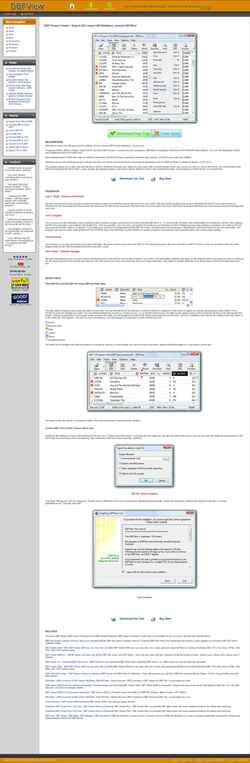 Screenshot dbfviewereditor.com