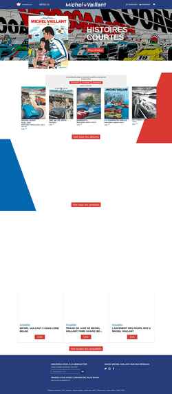 スクリーンショット michelvaillant.com