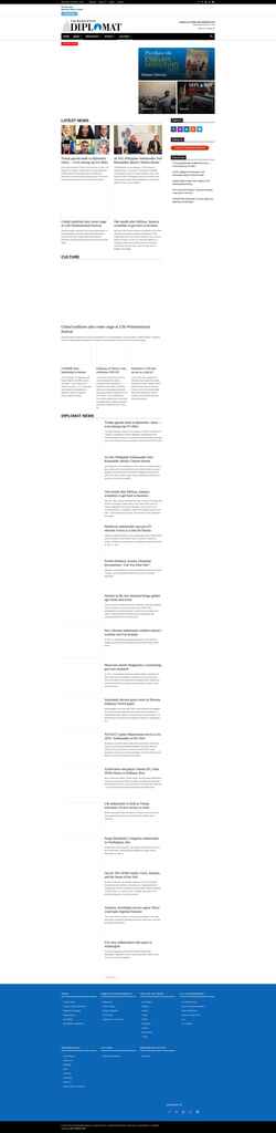 Screenshot washdiplomat.com