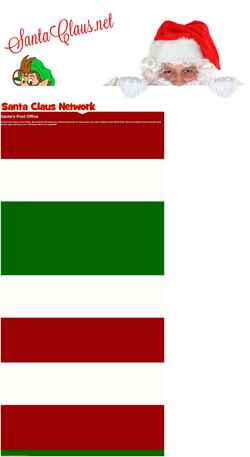 Schermata santaclaus.net