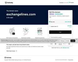 Snímek obrazovky exchangelines.com