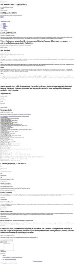 Screenshot carbonegraphique.com