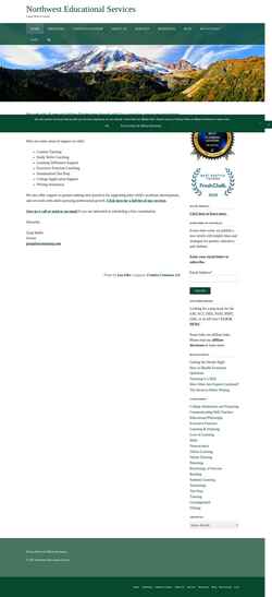Screenshot www.nwtutoring.com