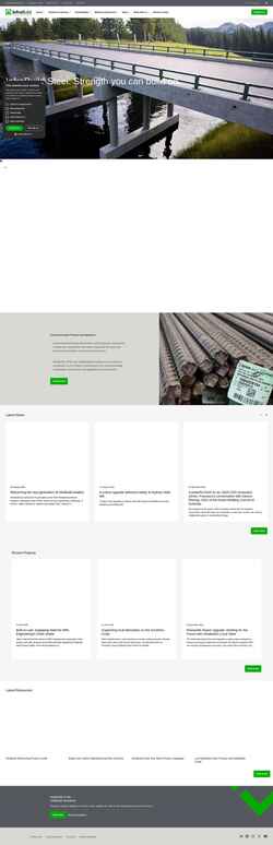 Screenshot www.infrabuild.com