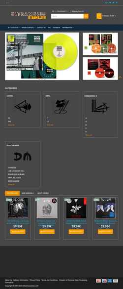 Skjermdump ultramusicstore.com