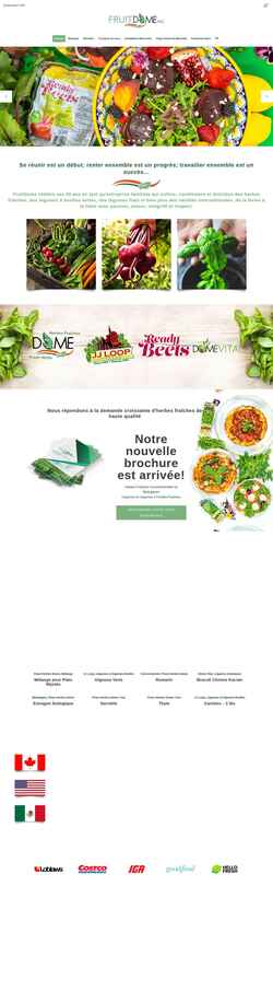 Screenshot fruitdome.com