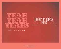 Snimka zaslona yeahyeahyeahs.com
