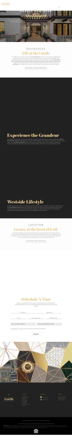 Screenshot estelleliving.com