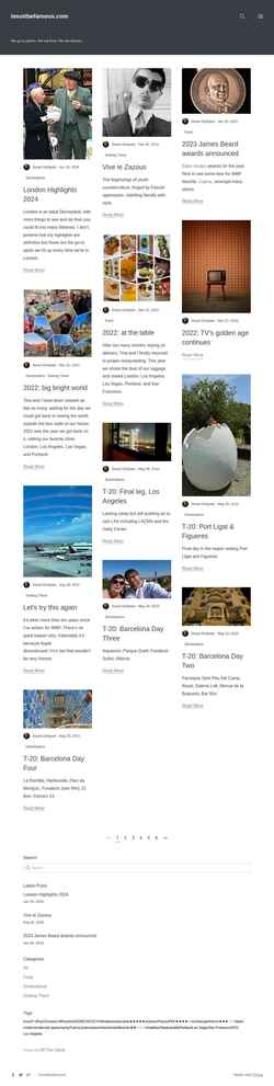 Screenshot www.imustbefamous.com