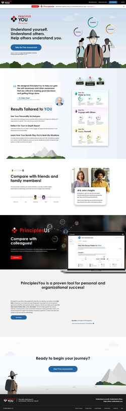 Captura de pantalla principlesyou.com